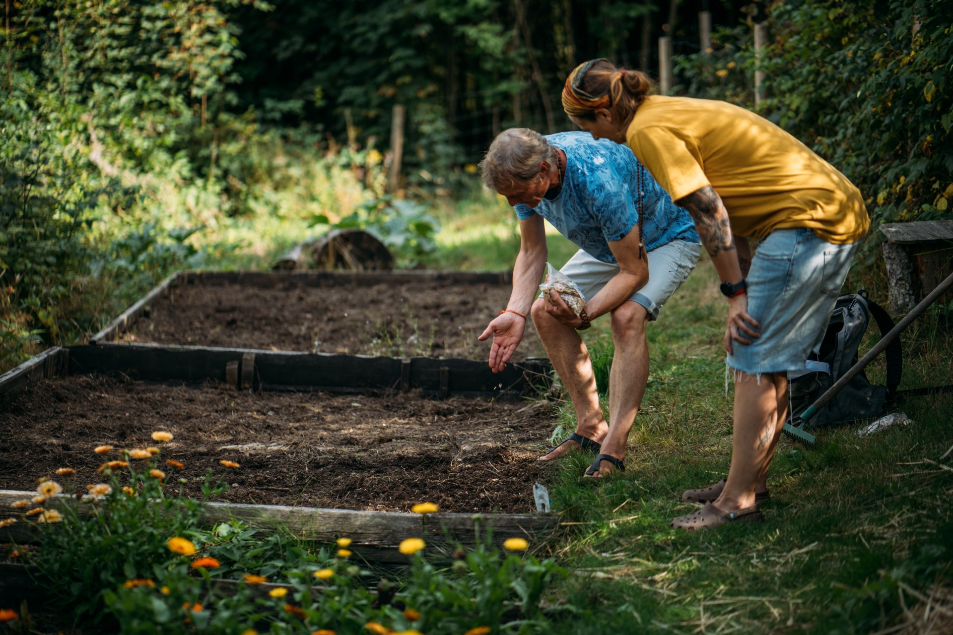 Seva weken in Trimurti